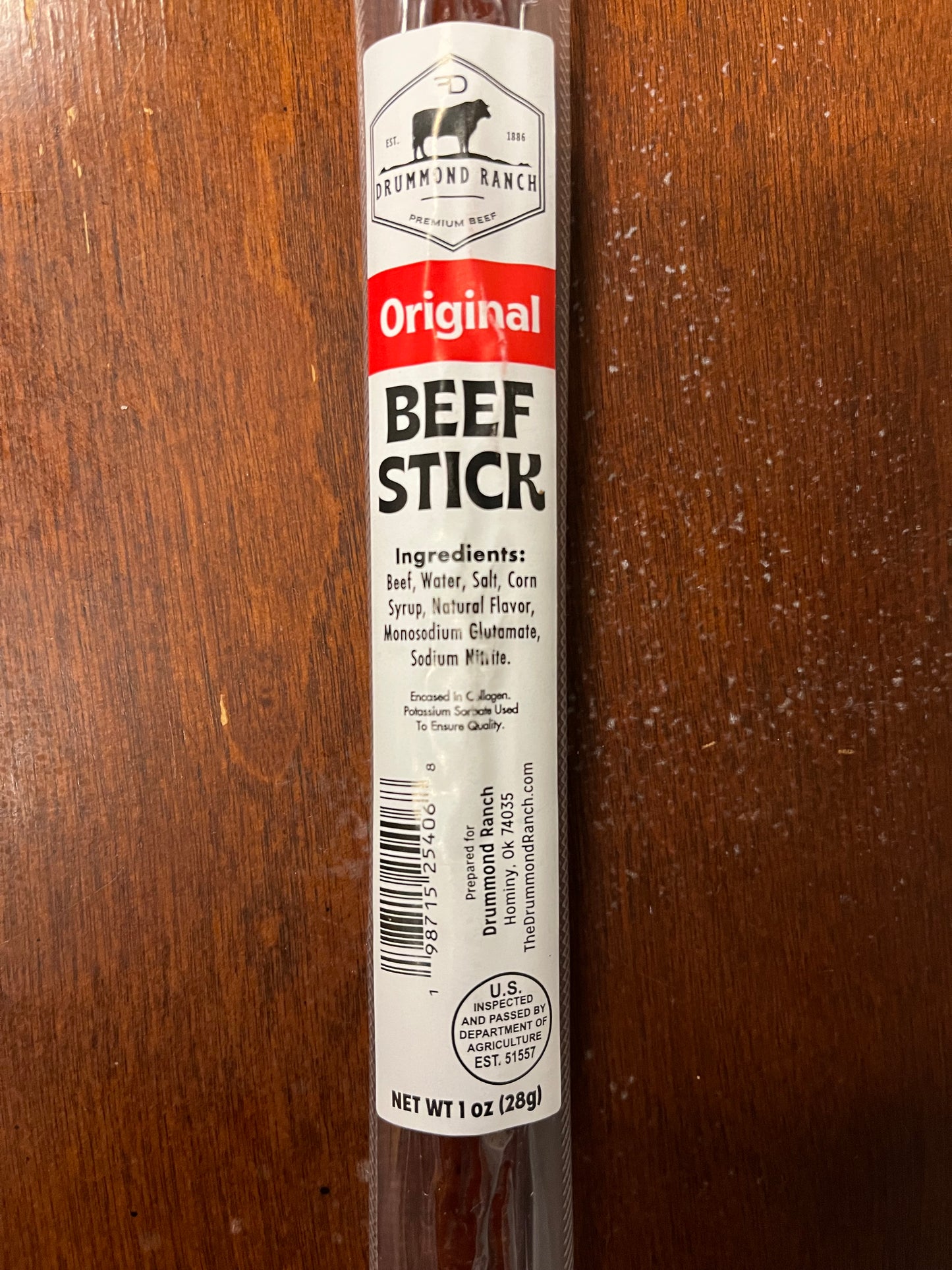 Beef snack sticks